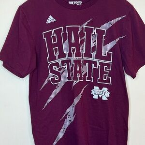 Adidas Mississippi State Hail State Go-To Tee Size Medium